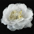 Fabric Flower Brooch