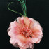 Feather flower brooch