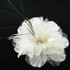 Feather flower pin