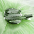 FR168027-Fabric Flower Brooch