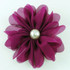 Artificial flower pin brooch