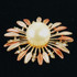 Floral brooch