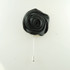 MP4008-Black Rosette Lapel Pin