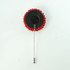 MP2201-Red Lapel Pin For Men
