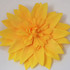 FR101125SP-Yellow Satin Fabric Flower Pin