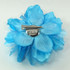 FR107013-Large Fabric Floral Brooch