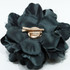 FR107020-Large Black Color Fabric Flower