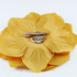 FR142345-Large Gold Flower with Center Brooch