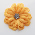 FR191106-Yellow Satin Flower Pin