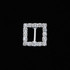 Tiny Square Crystal Buckle -BK2003