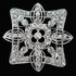 Wedding Brooch-BH9318-clear rhinestone