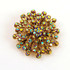 Fashion Brooch-BH9222-ABcoffee