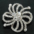 Rhinestone brooch