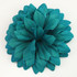 FR106362-Teal Cloth Flower Pins