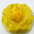 FR106502-Yellow Organza Flower Pin