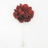 MP3031-Burgundy Lapel Pin Flower