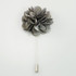MP3032-Grey Lapel Pin Flower