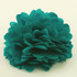 FR191007-Teal Satin Flower Pin