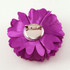 FR191006- Purple Satin Flower Pin