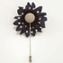 MP5403-White Dot On Deep Blue Lapel Pin