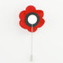 MP6333-Red Flower Lapel Pin