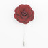 MP6337-Burgundy Flower Lapel Pin
