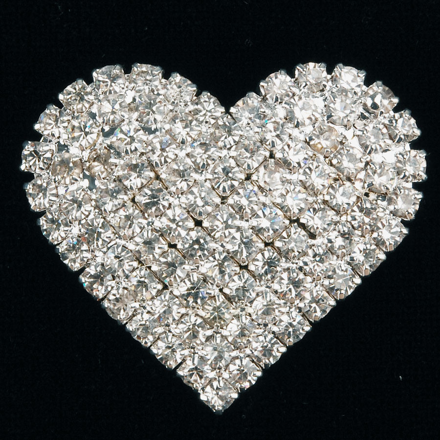 Heart Brooch for Mother