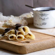 Baileys & Chocolate Lefse Crepes