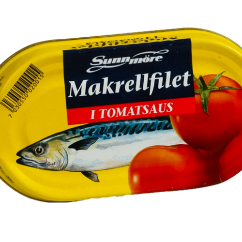 Mackerel Fish in Tomato Sauce