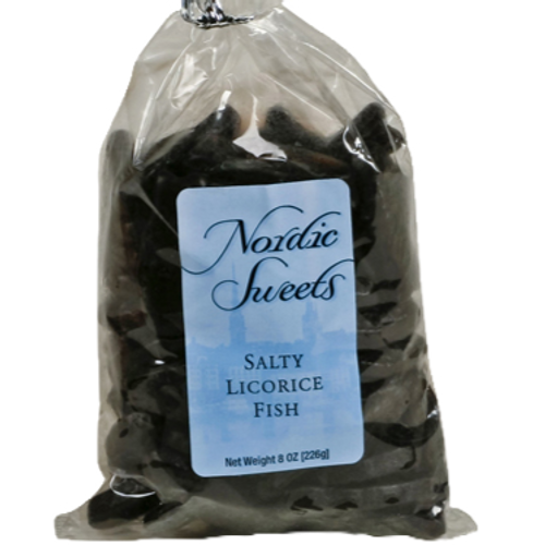 Salty Licorice Fish by Nordic Sweets