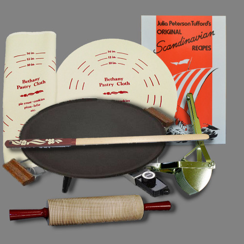 Lefse Starter Kit - Nonstick grill