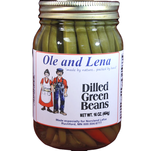 Pickled Dilled Green Beans