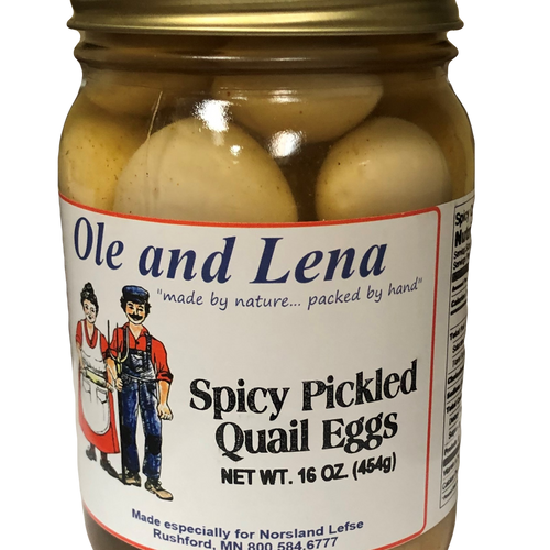 Spicy Pickled Quail Eggs