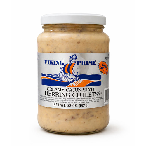 Viking Prime Creamy Cajun Style Herring Cutlets