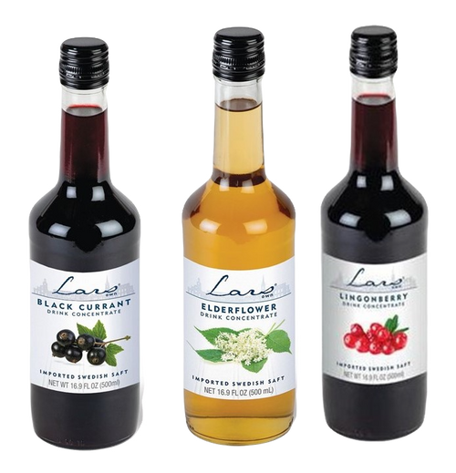 Lars Own Drink Concentrate  Variety 3 Pack - 6.9 oz