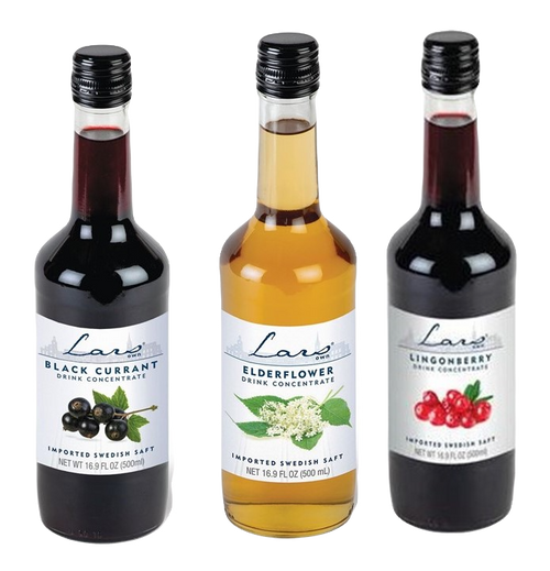 Lars Own Drink Concentrate  Variety 3 Pack - 16.9 oz