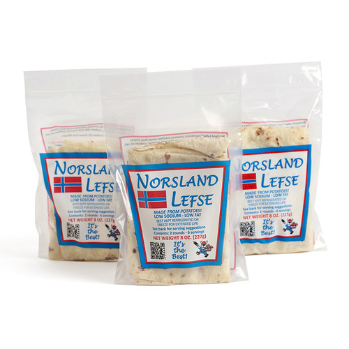 Norsland Lefse - 3 Pkgs.