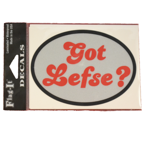 Decal - "Got Lefse?"