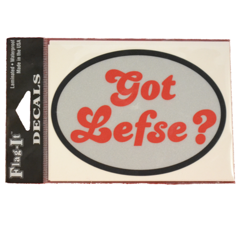 Decal - "Got Lefse?"