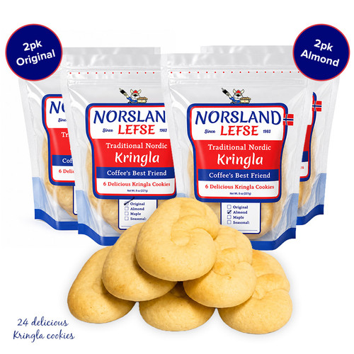 Kringla Stock-Up Box: Original Vanilla + Almond