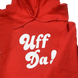 Red - Sweatshirt - "Uff Da!" (Adult)