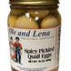 Spicy Pickled Quail Eggs