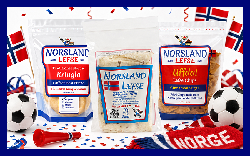 Lefse, Kringla, and Uffda Chips