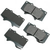 AKEBONO BRAKE CORPORATION Performance Ultra-Premiu m Brake Pads - Front