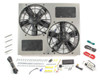 DERALE PWM Dual RAD Fan/ Aluminum Shroud Assembly