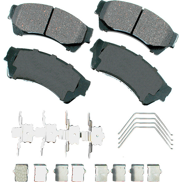 AKEBONO BRAKE CORPORATION Brake Pad Front Ford Fusion 06-12 Lincoln MKZ