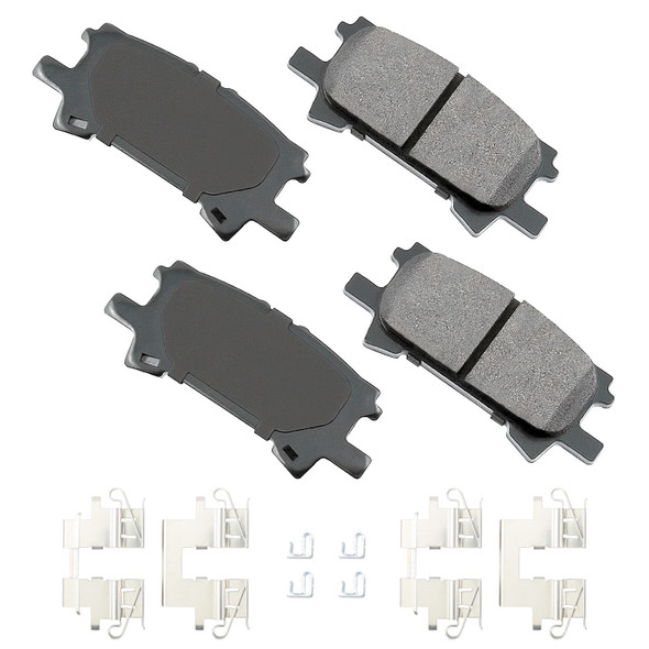 AKEBONO BRAKE CORPORATION Brake Pads Front Lexus RX330 04-06 RX350 07-09