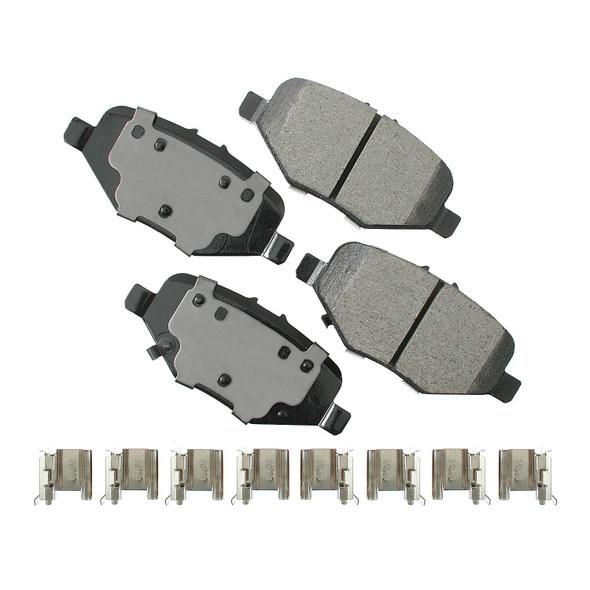 AKEBONO BRAKE CORPORATION Brake Pads Dodge Caravan 12-16