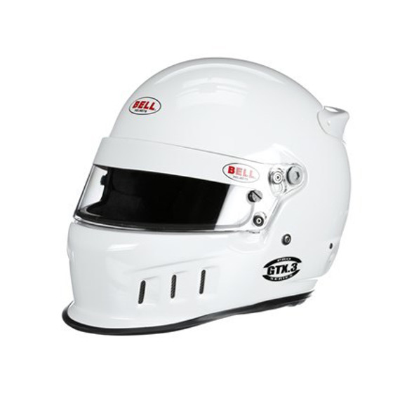 BELL HELMETS Helmet GTX3 7-3/8 White SA2020 FIA8859