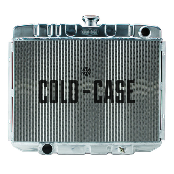 COLD CASE RADIATORS 67-70 Mustang BB 24in Ra diator MT